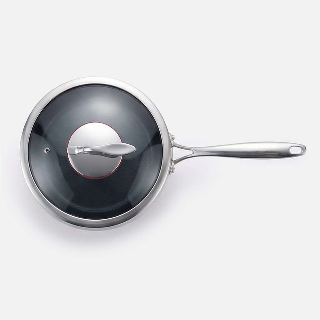Rick Cooks | Stainless Steel Cooking Pot with Non-Stick Surface