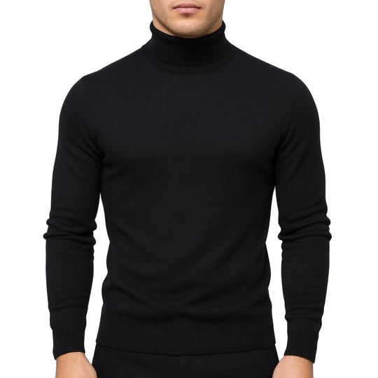 Turtleneck med Polokrage för Herr | Elegant och Mångsidig 2