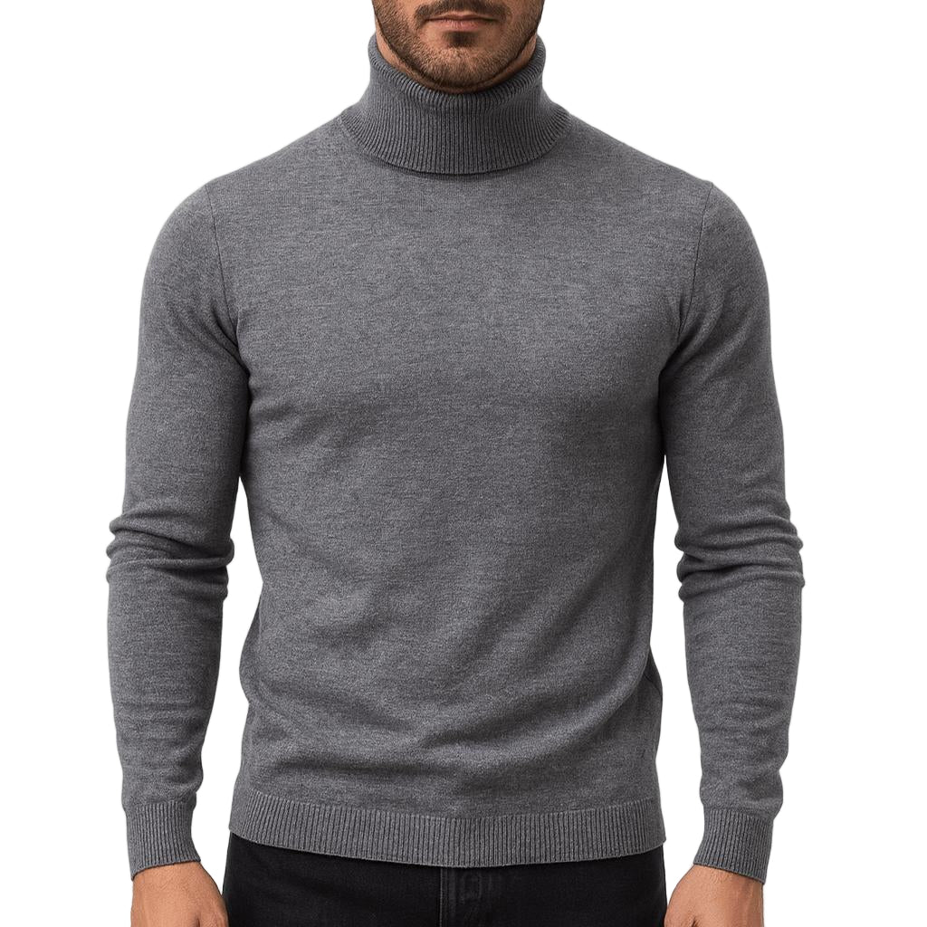 Turtleneck med Polokrage för Herr | Elegant och Mångsidig 4
