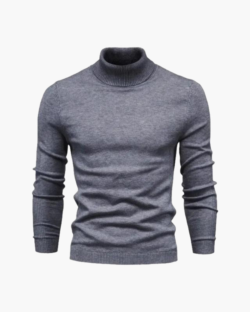Turtleneck med Polokrage för Herr | Elegant och Mångsidig 5