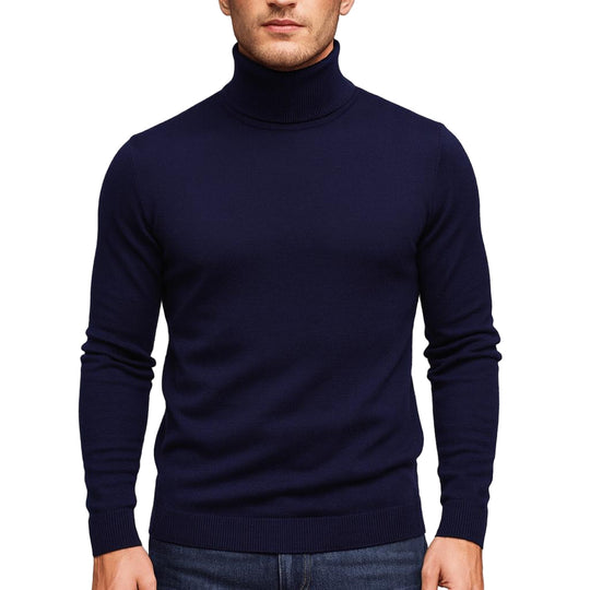 Turtleneck med Polokrage för Herr | Elegant och Mångsidig 8